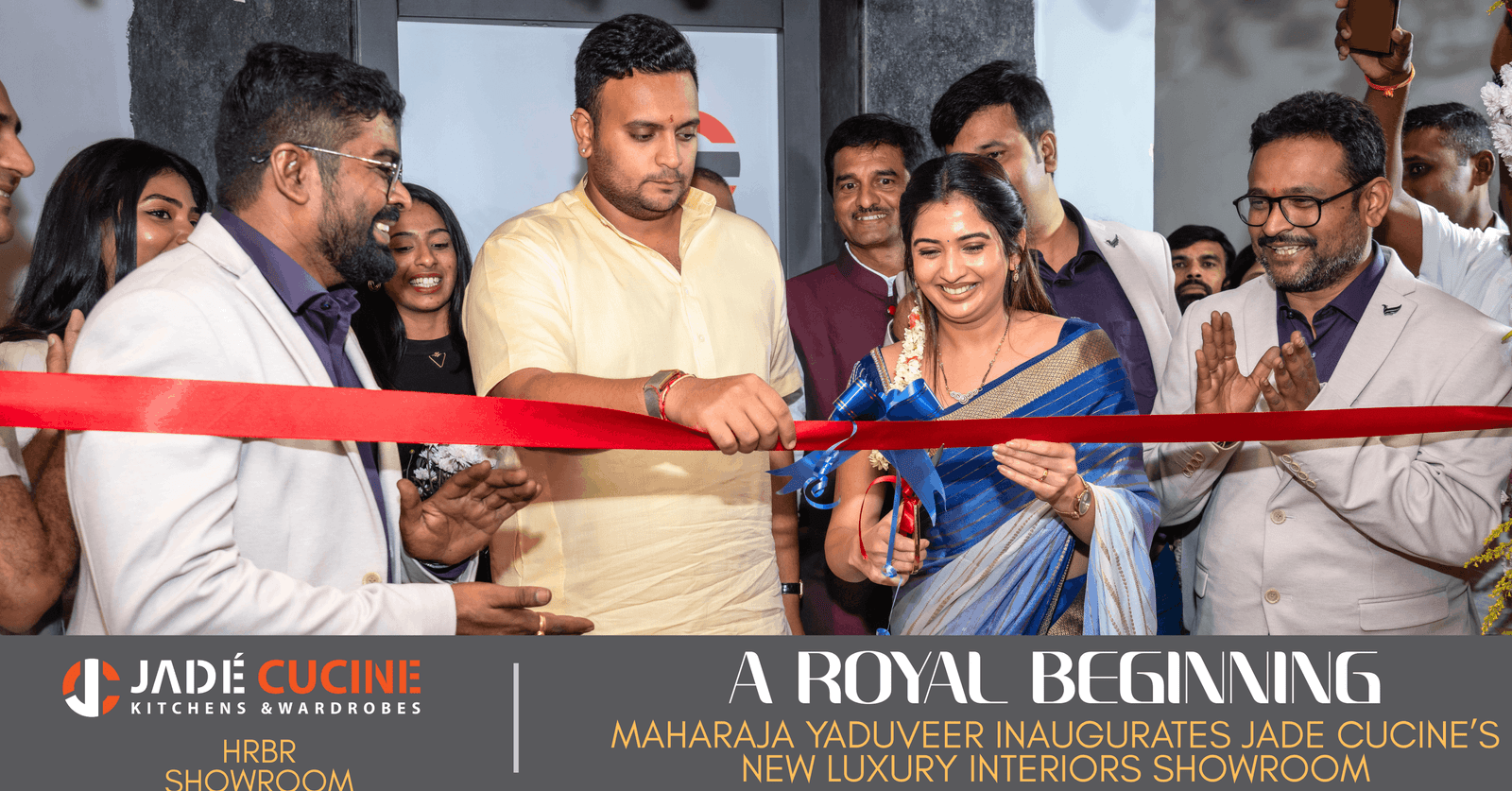 A ROYAL BEGINNING: MAHARAJA YADUVEER INAUGURATES JADE CUCINE’S NEW LUXURY INTERIORS SHOWROOM